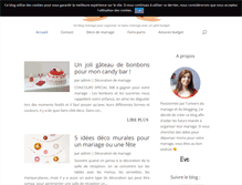 Tablet Screenshot of mon-mariage-pour-moins-cher.com